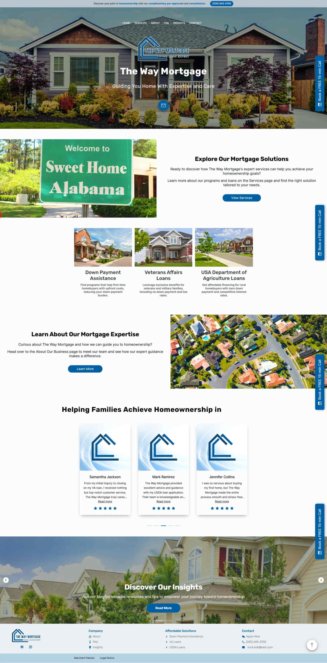 The Way Mortgage website